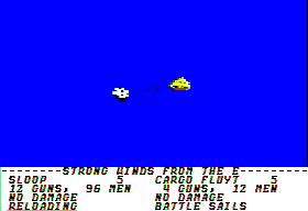 Apple II Sea Battle