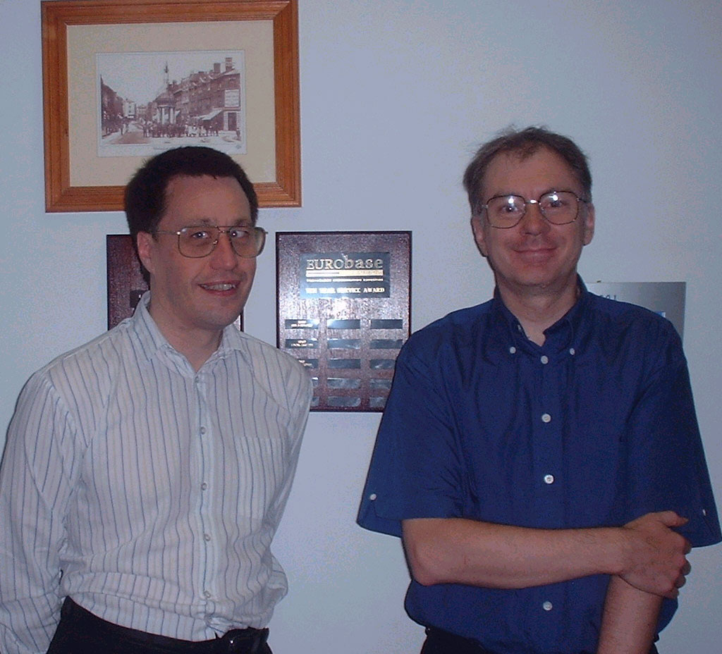 Steve Turner und Andrew Braybrook (Bild von der Seite www.nemmelheim.de